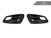 AutoTecknic Dry Carbon Interior Door Handle Trim Set - BMW E82 1M | 1-Series