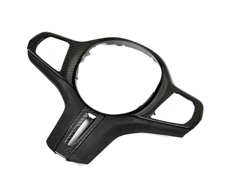AutoTecknic Carbon Alcantara Steering Wheel Trim - BMW G8X M2 / M3 / M4