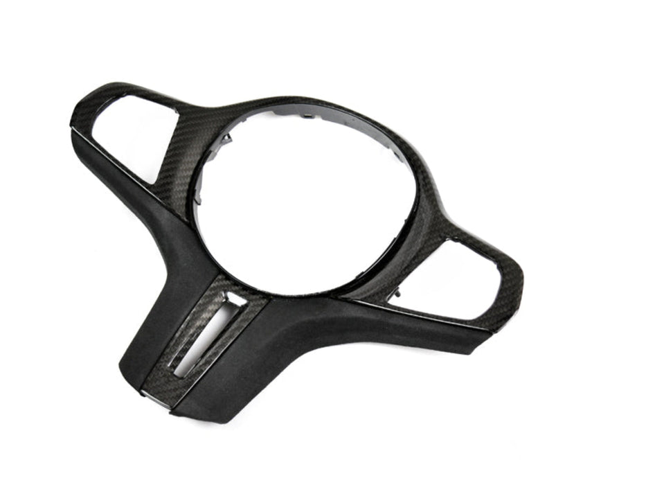 AutoTecknic Carbon Alcantara Steering Wheel Trim - BMW G42 2-Series