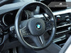 AutoTecknic Carbon Alcantara Steering Wheel Trim - BMW F97 X3M | F98 X4M
