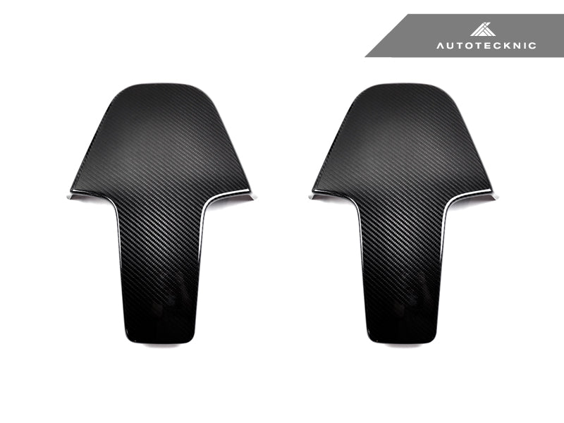 AutoTecknic Dry Carbon Seat Back Cover Set - F97 X3M | F98 X4M