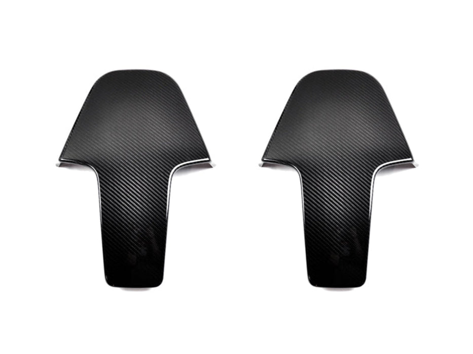 AutoTecknic Dry Carbon Seat Back Cover Set - BMW G87 M2