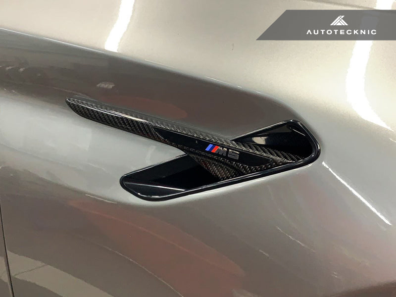 AutoTecknic Carbon Fiber Fender Trim Set - F90 M5