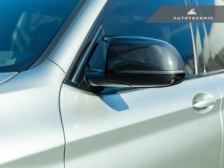 AutoTecknic Replacement Dry Carbon Mirror Covers - G05 X5 M60i | G06 X6 M60i
