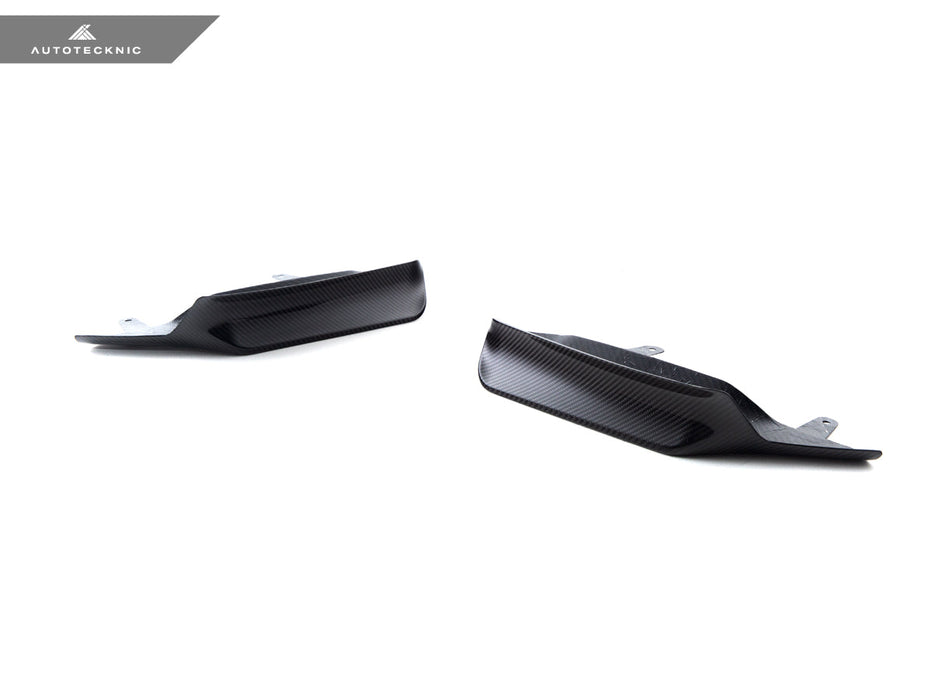 AutoTecknic Dry Carbon Performante Aero Splitter & Center Lip Set - F97 X3M | F98 X4M