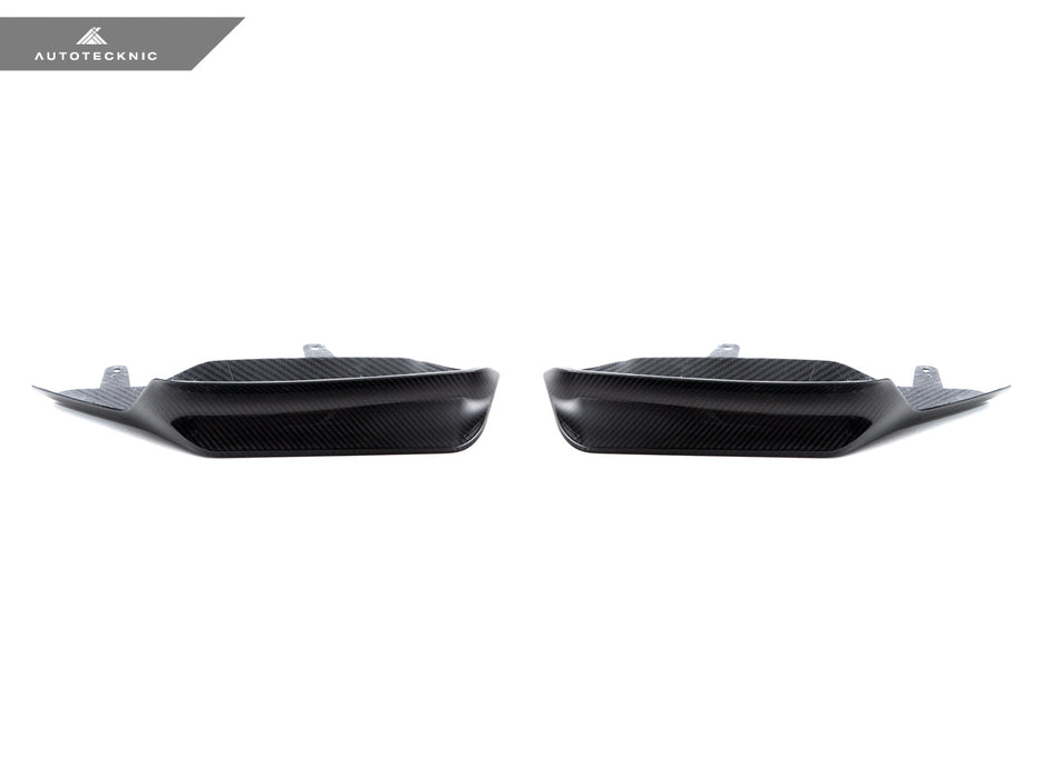 AutoTecknic Dry Carbon Performante Aero Splitter & Center Lip Set - F97 X3M | F98 X4M