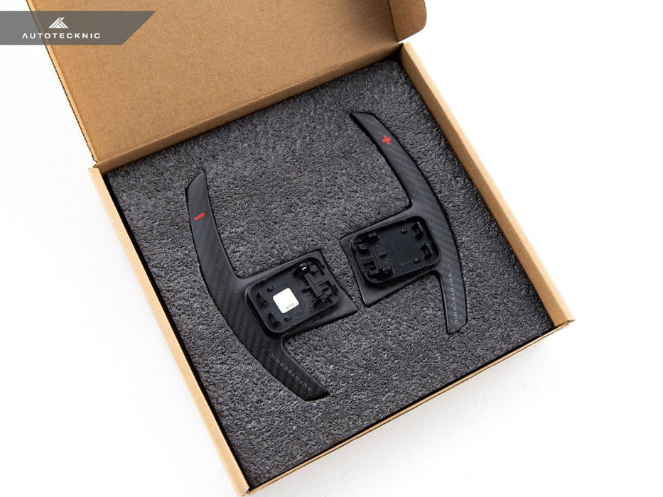 AutoTecknic Dry Carbon Battle Version Shift Paddles - G42 2-Series Coupe