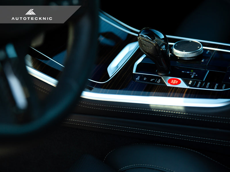 AutoTecknic Carbon Fiber Gear Selector Side Trims - F40 1-Series | F44 2-Series Gran Coupe