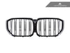 AutoTecknic Dual-Slats Gloss Black Front Grille - BMW G05 X5 Pre-LCI