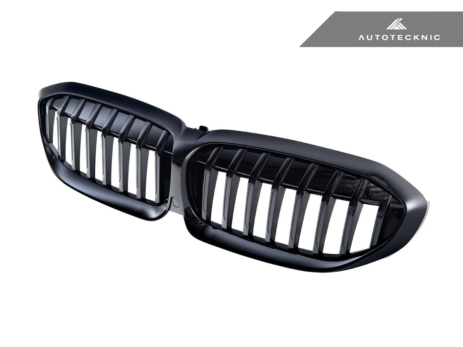 AutoTecknic Gloss Black Front Grille - G20 3-Series Pre-LCI