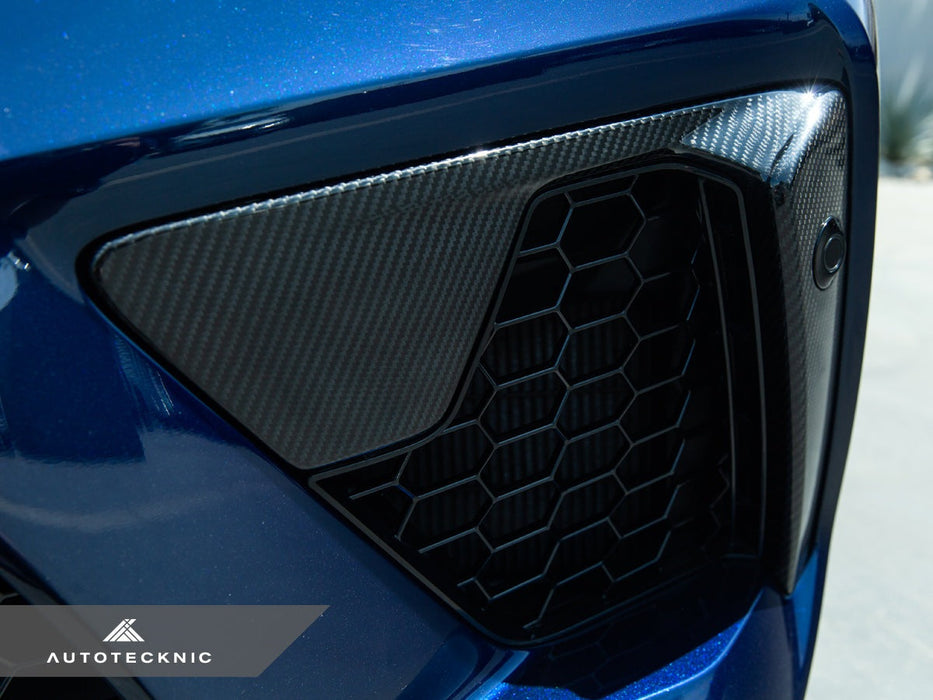 AutoTecknic Performance Dry Carbon Bumper Trim Set - F95 X5M