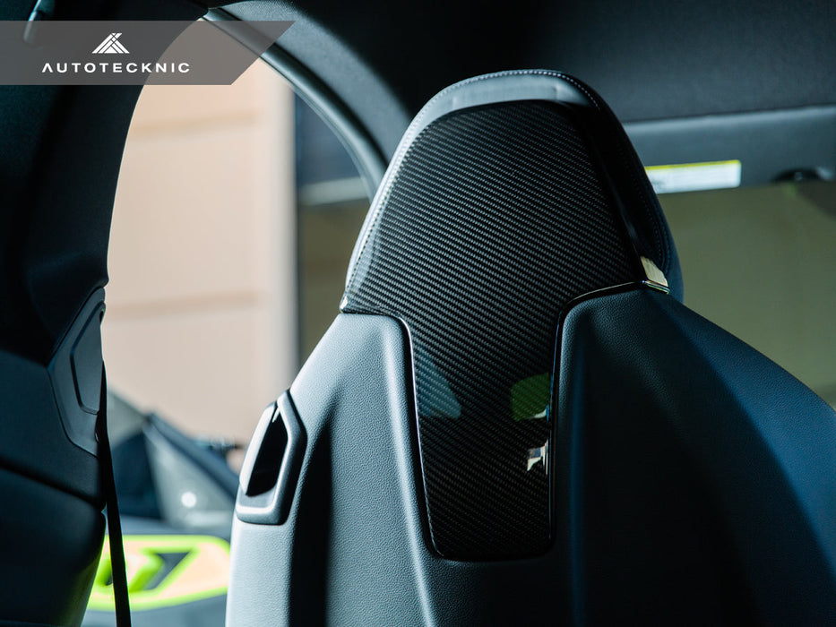 AutoTecknic Dry Carbon Seat Back Cover Set - G80 M3 | G82 M4