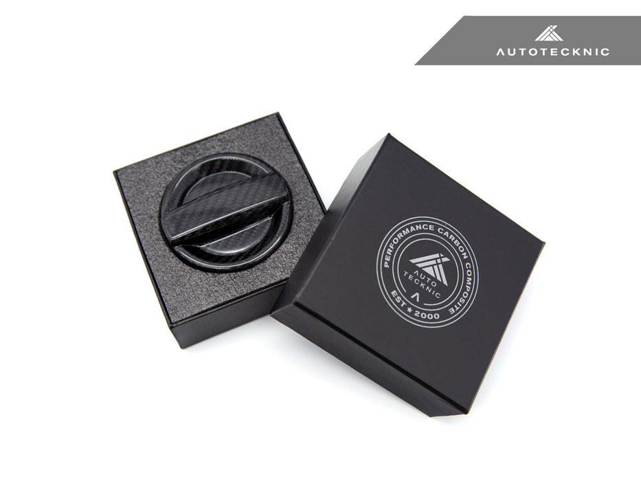 AutoTecknic Dry Carbon Competition Oil Cap Cover - F30 3-Series
