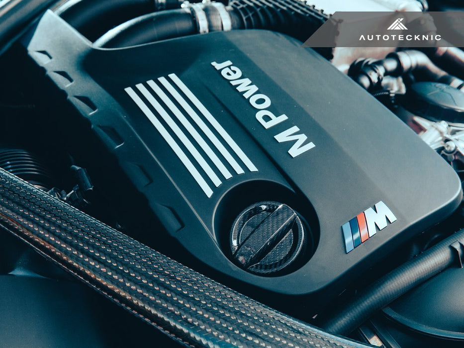 AutoTecknic Dry Carbon Competition Oil Cap Cover - F54 MINI Clubman