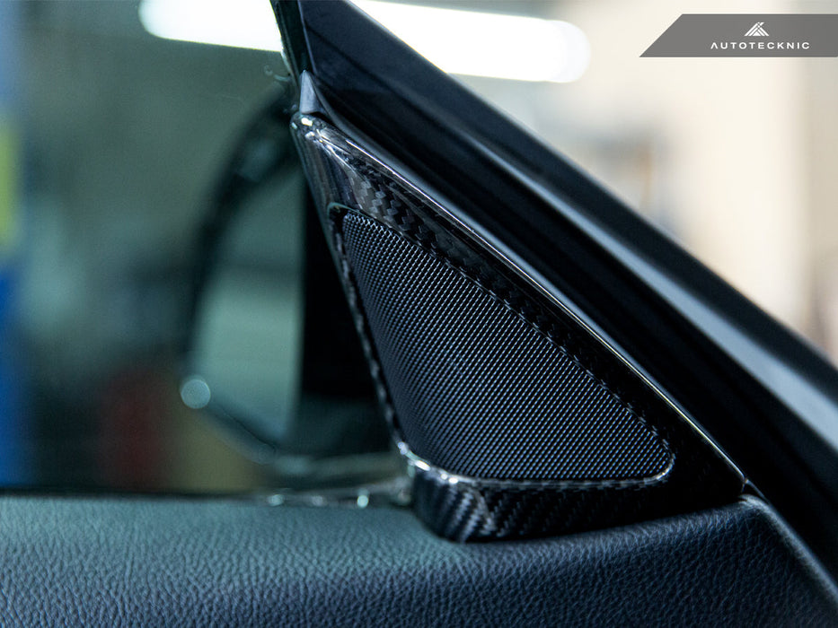 AutoTecknic Carbon Fiber Speaker Tweeter Cover - F32/ F33/ F36 4-Series