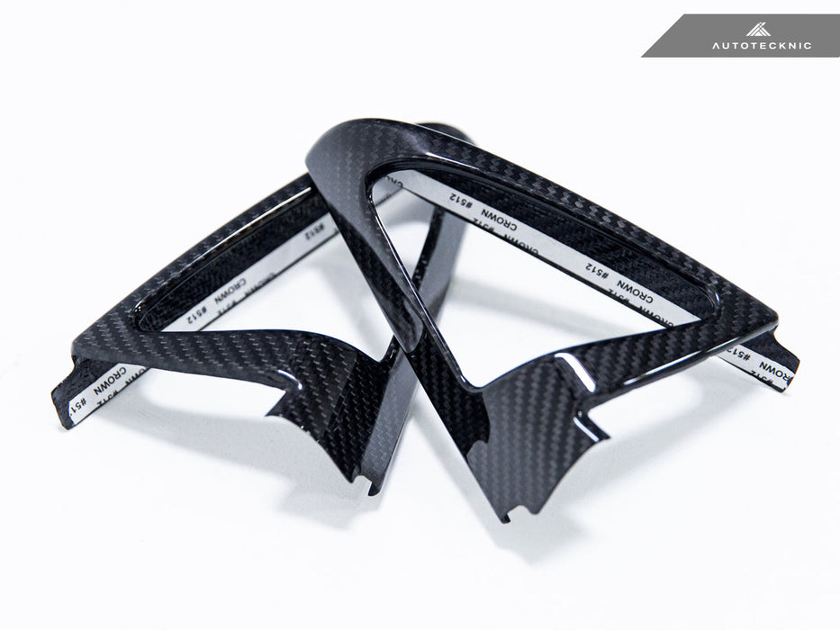 AutoTecknic Carbon Fiber Speaker Tweeter Cover - BMW F32/ F33/ F36 4-Series