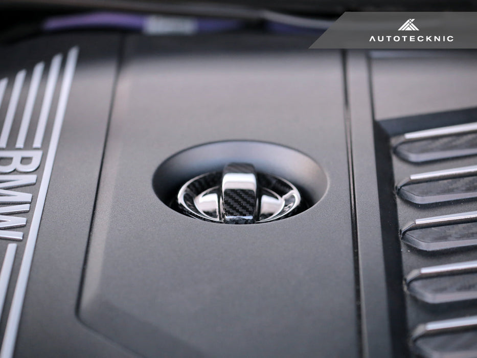 AutoTecknic Dry Carbon Competition Oil Cap Cover - BMW F44 2-Series