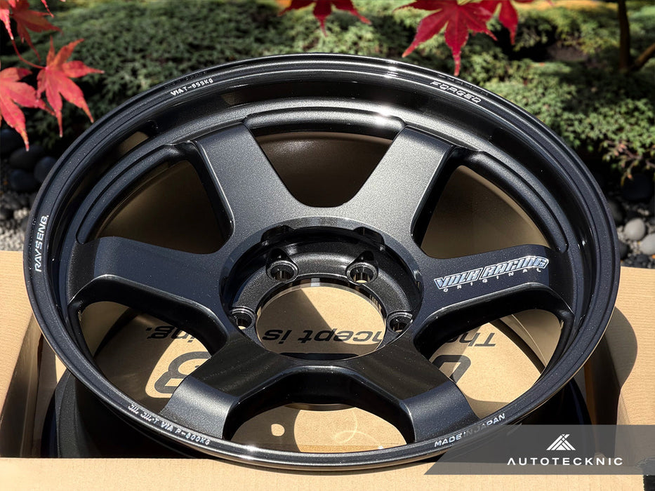 Volk Racing TE37 Ultra Large PCD M-Spec 18x9 +15 6x139.7 Diamond Black (Set of 4)