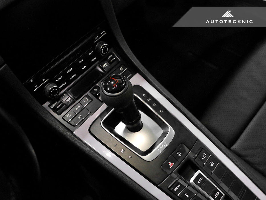 AutoTecknic Suede Shifter Knob - Porsche Macan (95B) 2015–2024