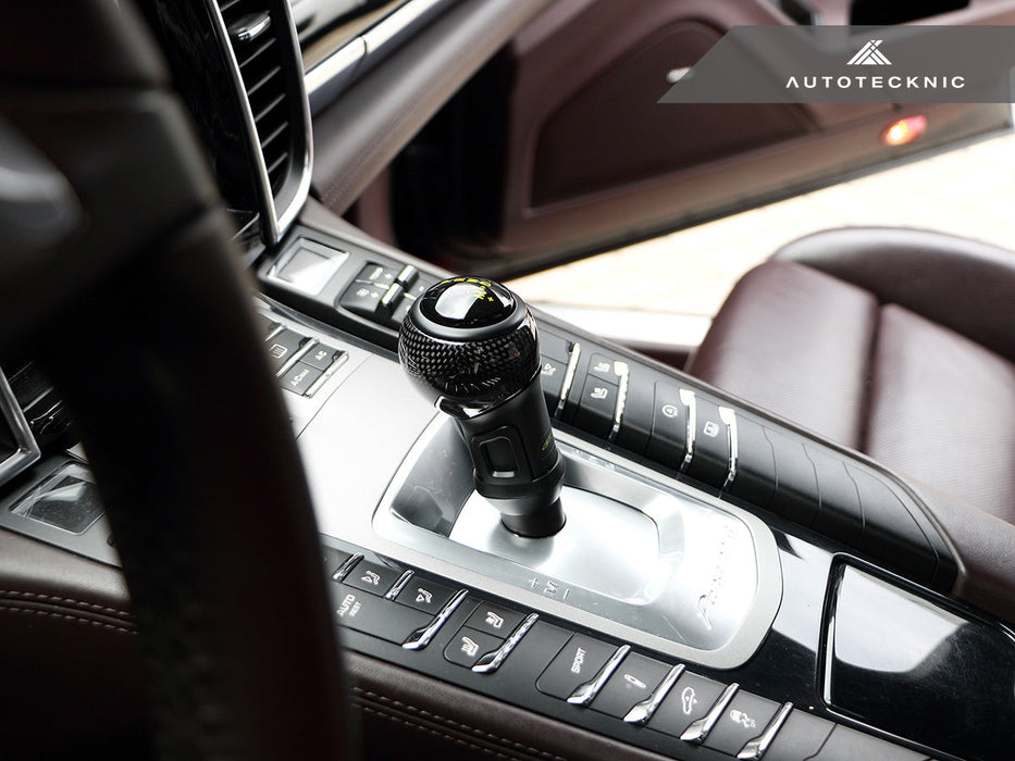 AutoTecknic Carbon Fiber Shifter Knob - Porsche Macan (95B) 2015–2024