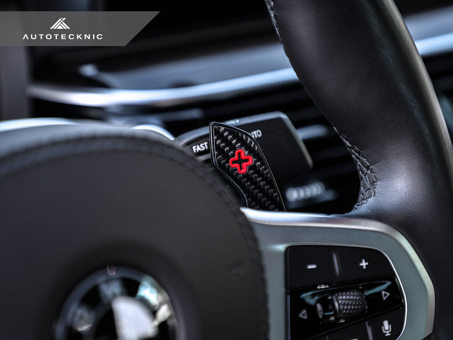 AutoTecknic Carbon Fiber Pole Position Shift Paddles - F90 M5