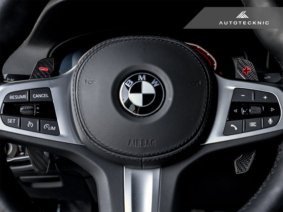 AutoTecknic Carbon Fiber Pole Position Shift Paddles - F90 M5