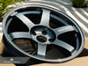 Volk Racing TE37 Saga S-Plus 18x9.5 +38 5x114.3 Shining Black Metal (Set of 4)