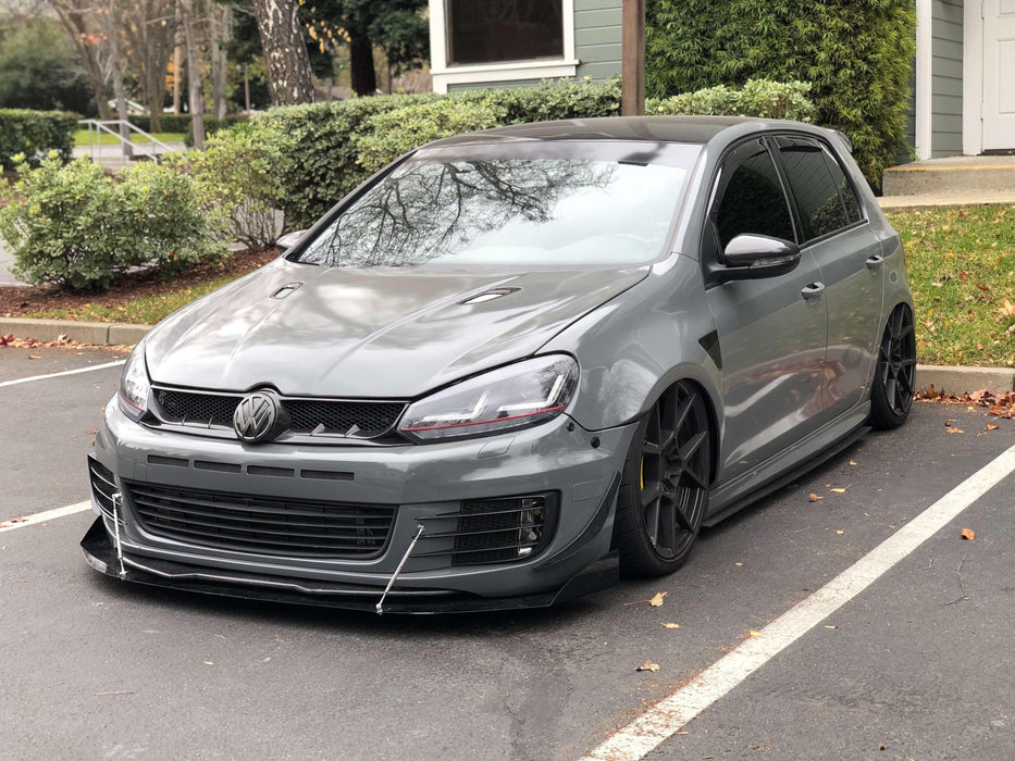 2010-2013 Volkswagen Golf GTI V2 Splitter