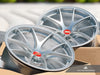 BBS RI-A 18x10 +25 / 18x11 +37 5x120 Diamond Silver (Set of 4)