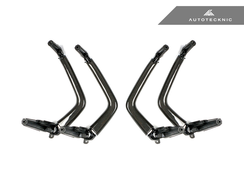 AutoTecknic Carbon Fiber Interior Handle Set - Porsche 9Y0 Cayenne 2019-2025