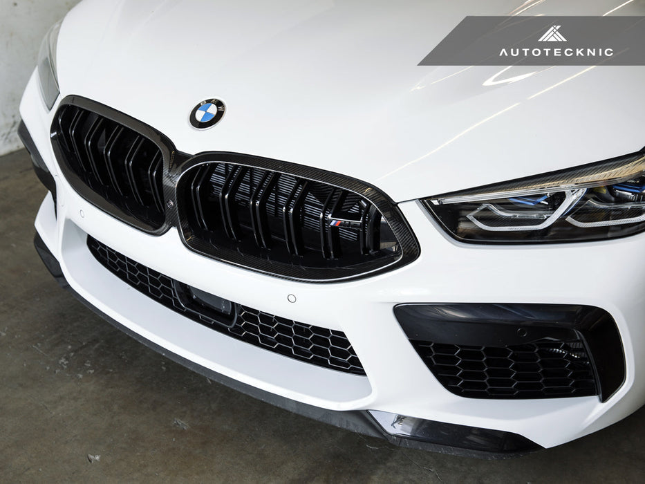AutoTecknic Replacement Dry Carbon Grille Surround - F9X M8