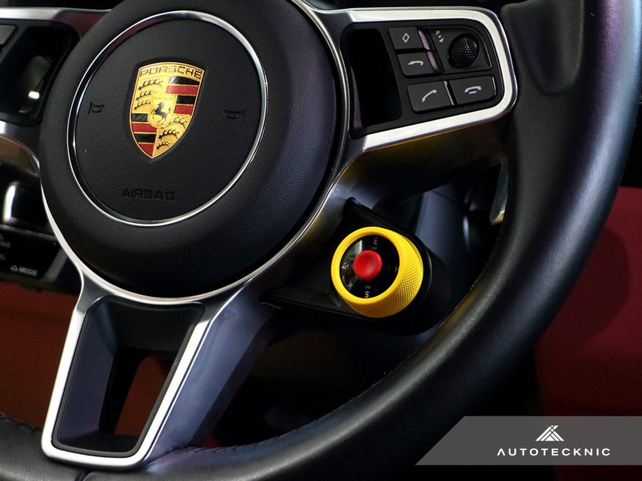 AutoTecknic Painted Drive Mode Selector Switch Dial - Porsche