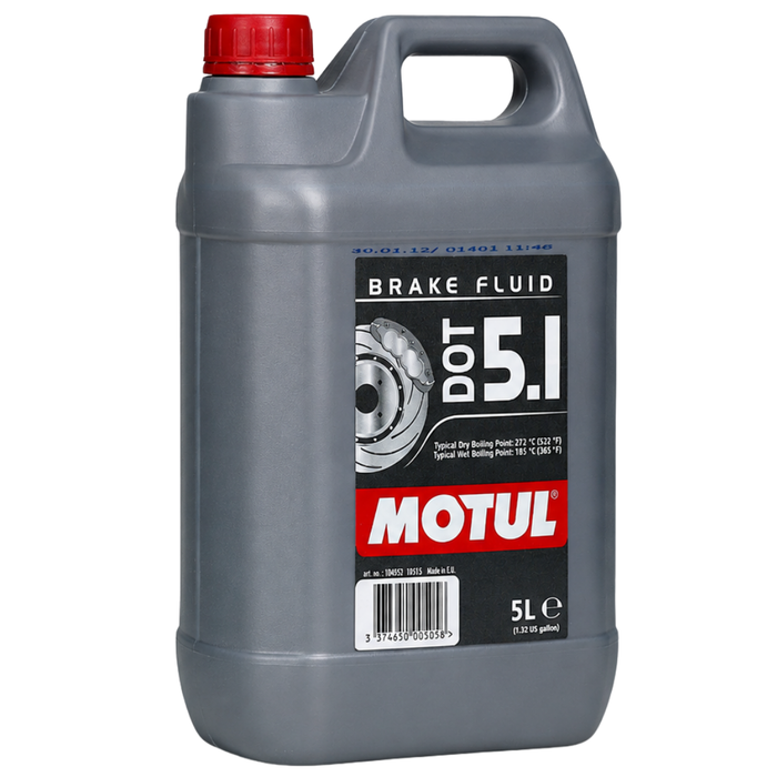 Motul DOT 5.1 Long Life Synthetic Brake and Clutch Fluid 5 Liter