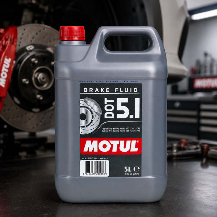 Motul DOT 5.1 Long Life Synthetic Brake and Clutch Fluid 5 Liter