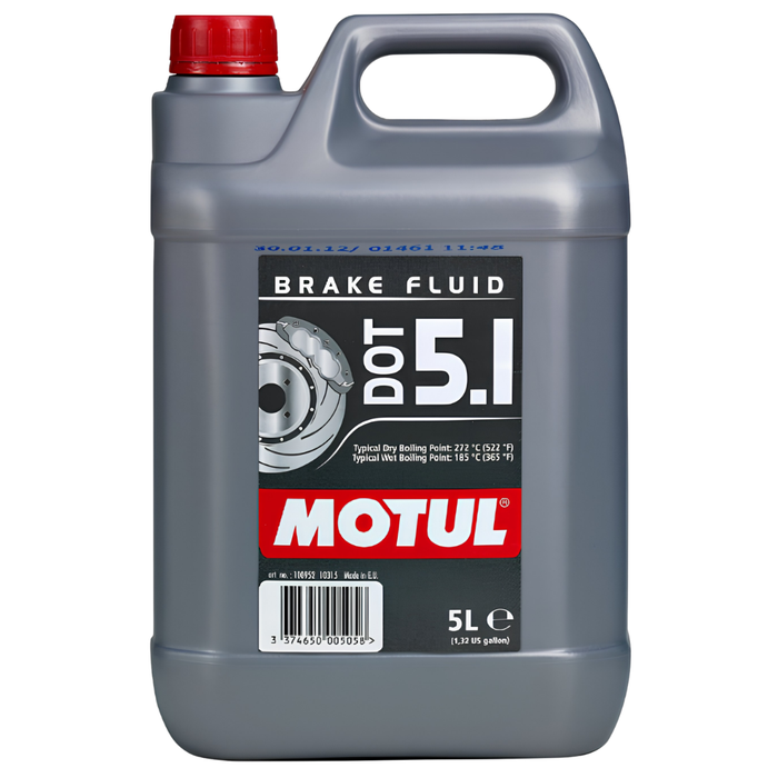 Motul DOT 5.1 Long Life Synthetic Brake and Clutch Fluid 5 Liter