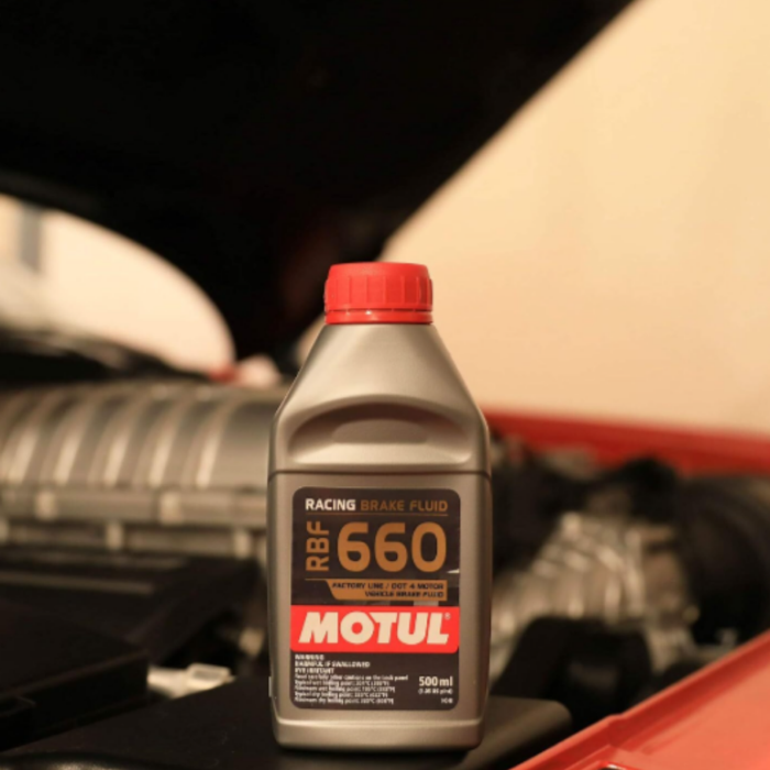 Motul RBF 660 Factory Line DOT 4 Synthetic Racing Brake Fluid 500 ml