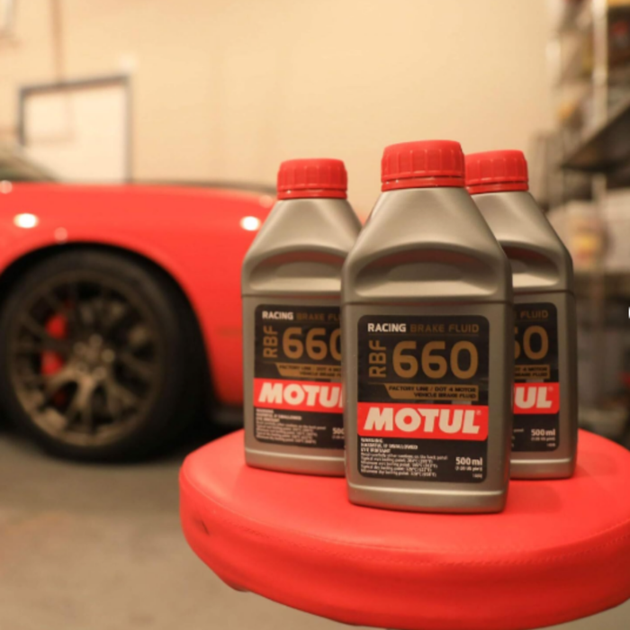 Motul RBF 660 Factory Line DOT 4 Synthetic Racing Brake Fluid 500 ml