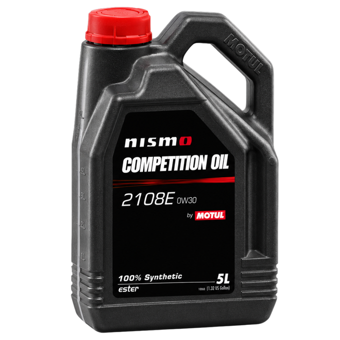 Motul NISMO Competition Oil 2108E 0W-30 100% Synthetic Double Ester Engine Oil 5L Pack of 2