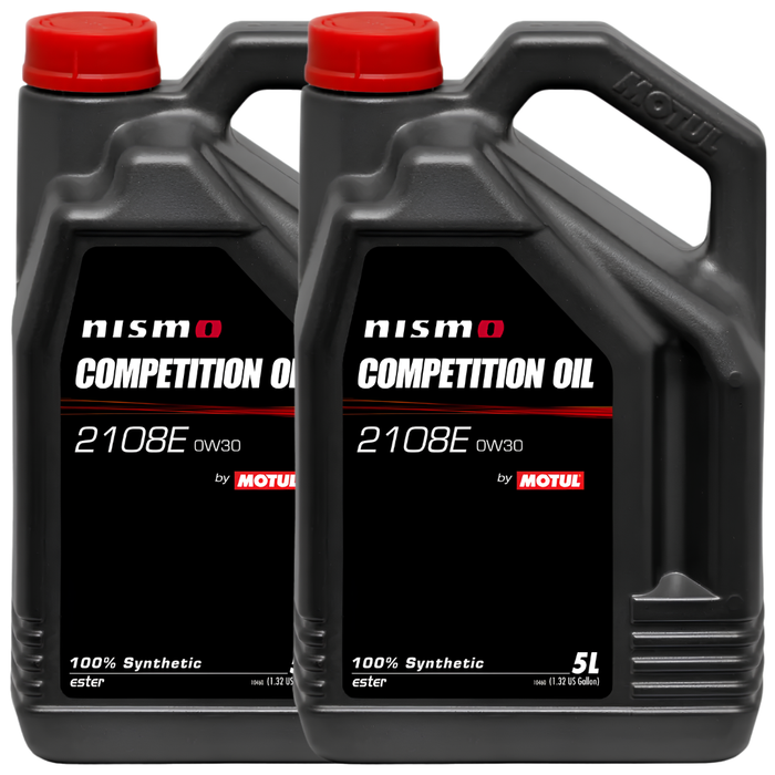 Motul NISMO Competition Oil 2108E 0W-30 100% Synthetic Double Ester Engine Oil 5L Pack of 2
