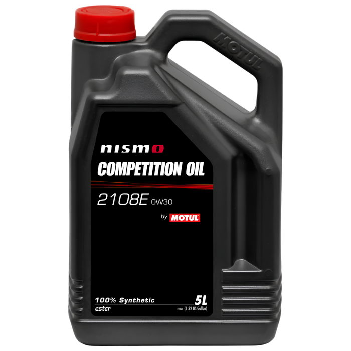 Motul NISMO Competition Oil 2108E 0W-30 100% Synthetic Double Ester Engine Oil 5L Pack of 3