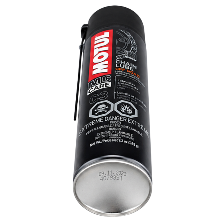 Motul MC Care C3 Chain Lube Off Road Motorcycle Chain Spray 400ml Pack of 11
