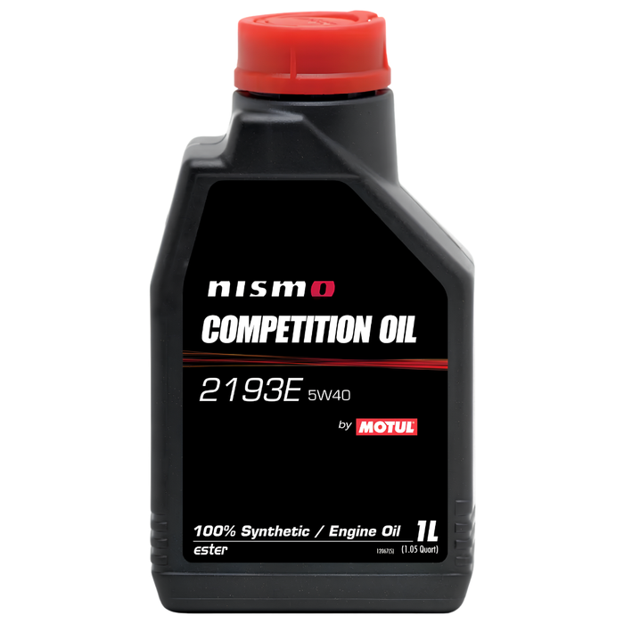 Motul NISMO Competition Oil 2193E 5W-40 100% Synthetic Ester Engine Oil 1L Pack of 4