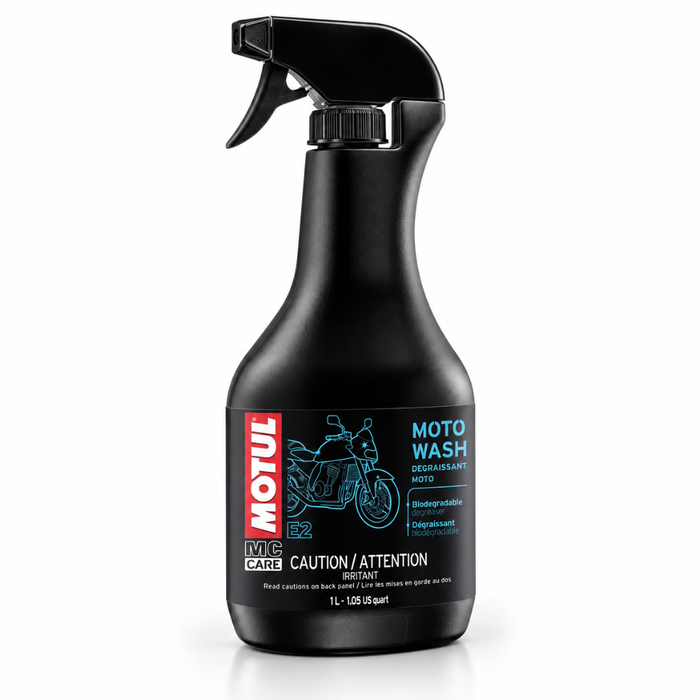 Motul MC Care E2 Moto Wash Biodegradable Motorcycle Cleaner & Degreaser 1L