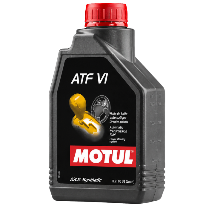Motul ATF VI 100% Synthetic Low-Viscosity Automatic Transmission Fluid 1L Pack of 7