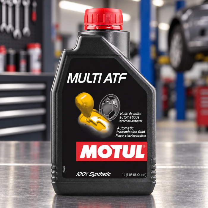 Motul Multi ATF 100% Synthetic Automatic Transmission & Power Steering Fluid 1L