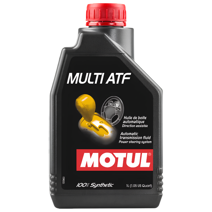Motul Multi ATF 100% Synthetic Automatic Transmission & Power Steering Fluid 1L Pack of 4