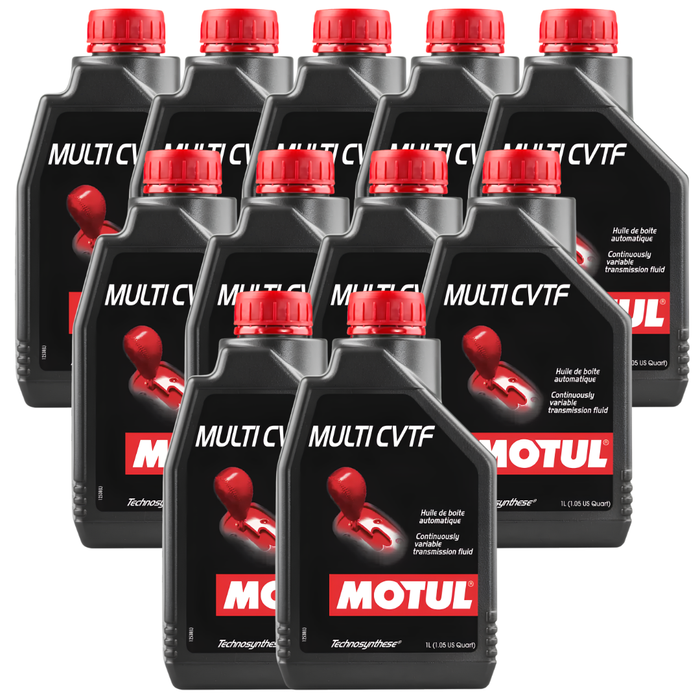 Motul Multi CVTF Technosynthese Continuously Variable Transmission Fluid 1L Pack of 11