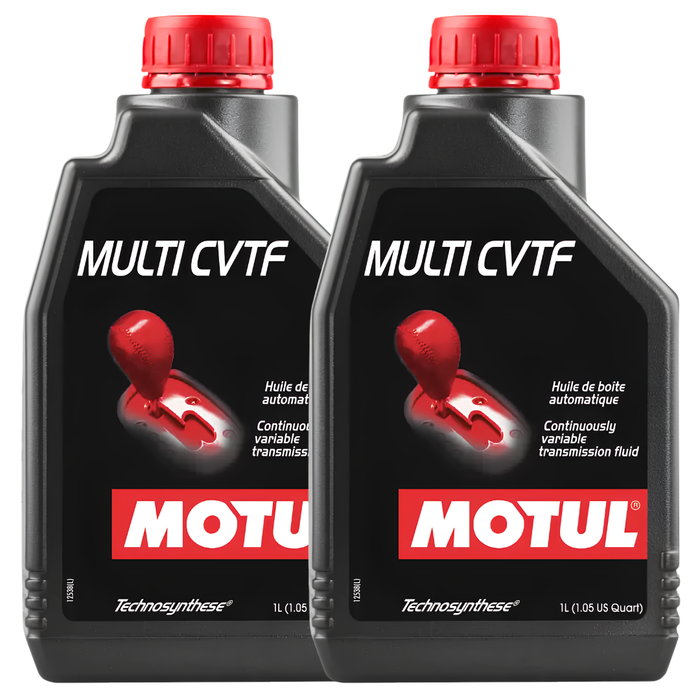 Motul Multi CVTF Technosynthese Continuously Variable Transmission Fluid 1L Pack of 2