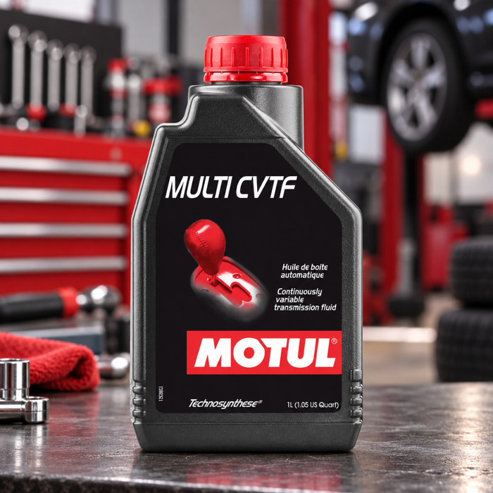 Motul Multi CVTF Technosynthese Continuously Variable Transmission Fluid 1L Pack of 4