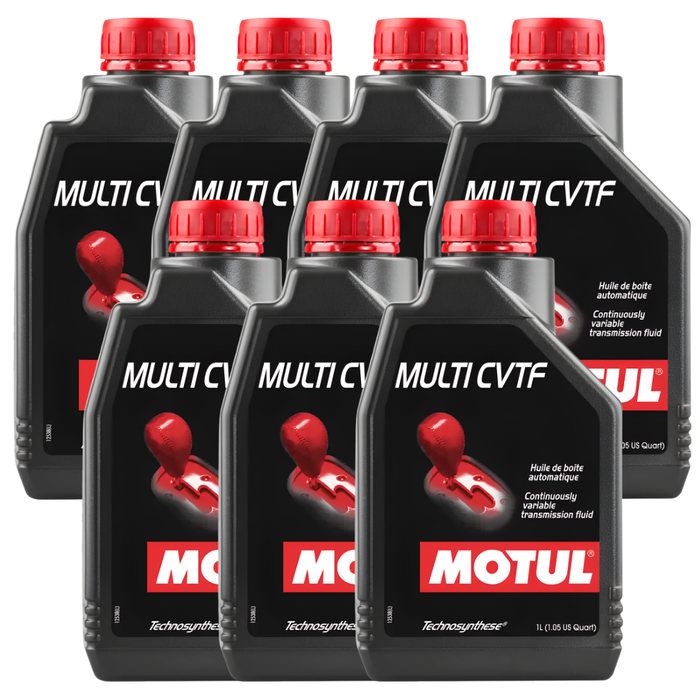 Motul Multi CVTF Technosynthese Continuously Variable Transmission Fluid 1L Pack of 7